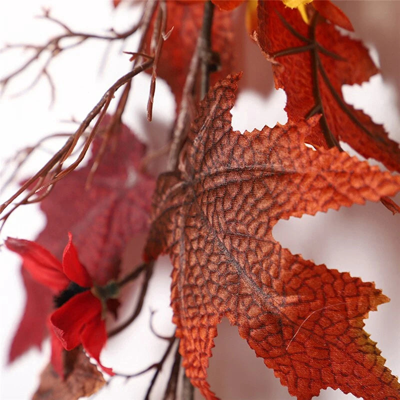 Maple Leaf String Autumn Leaves Garland
