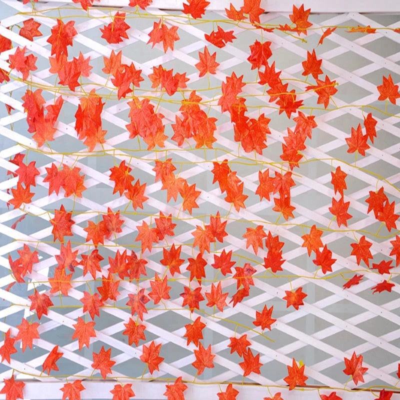 Maple Leaf String Autumn Leaves Garland
