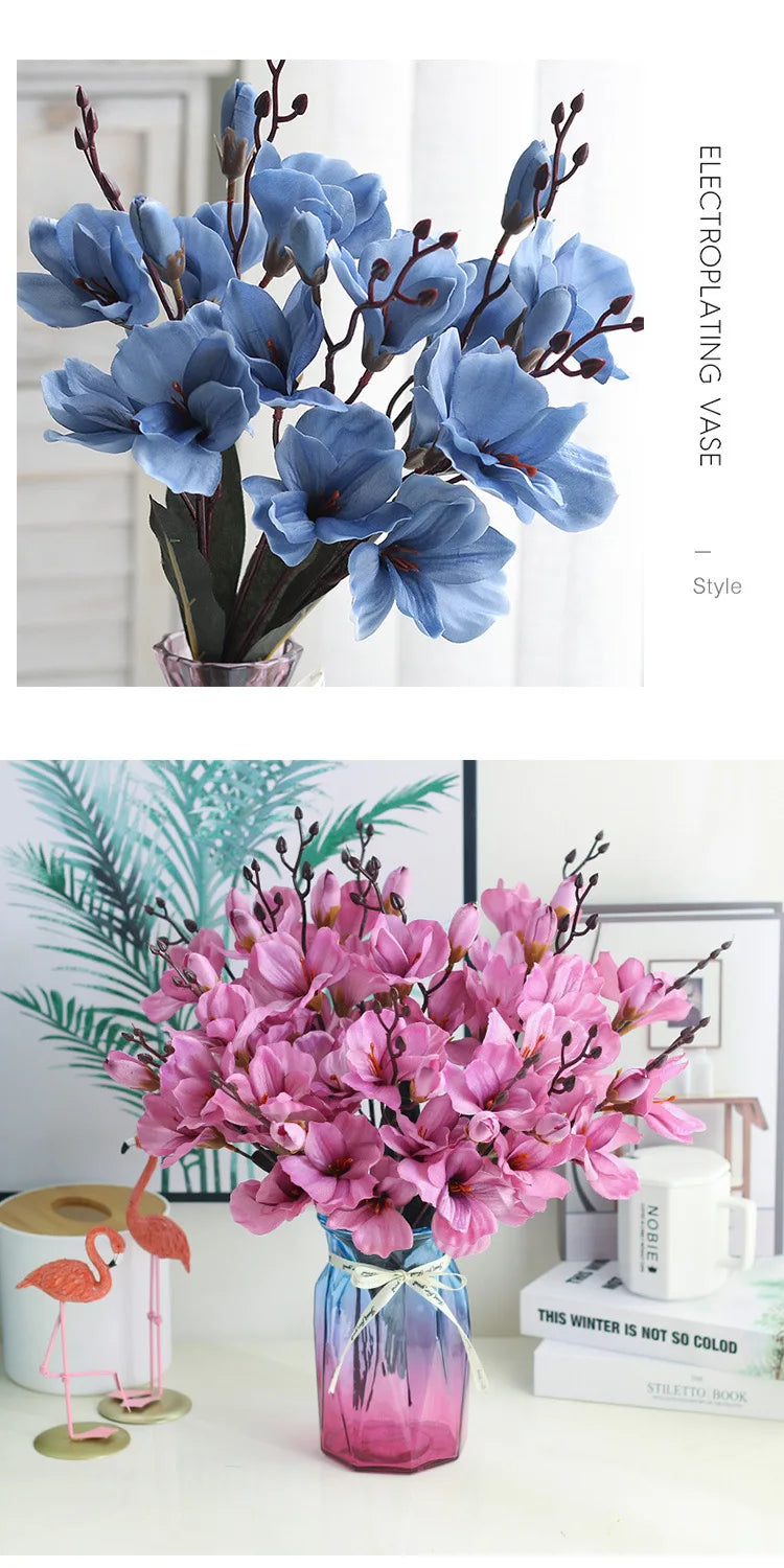 5 Forks Artificial Silk Flower Bouquet