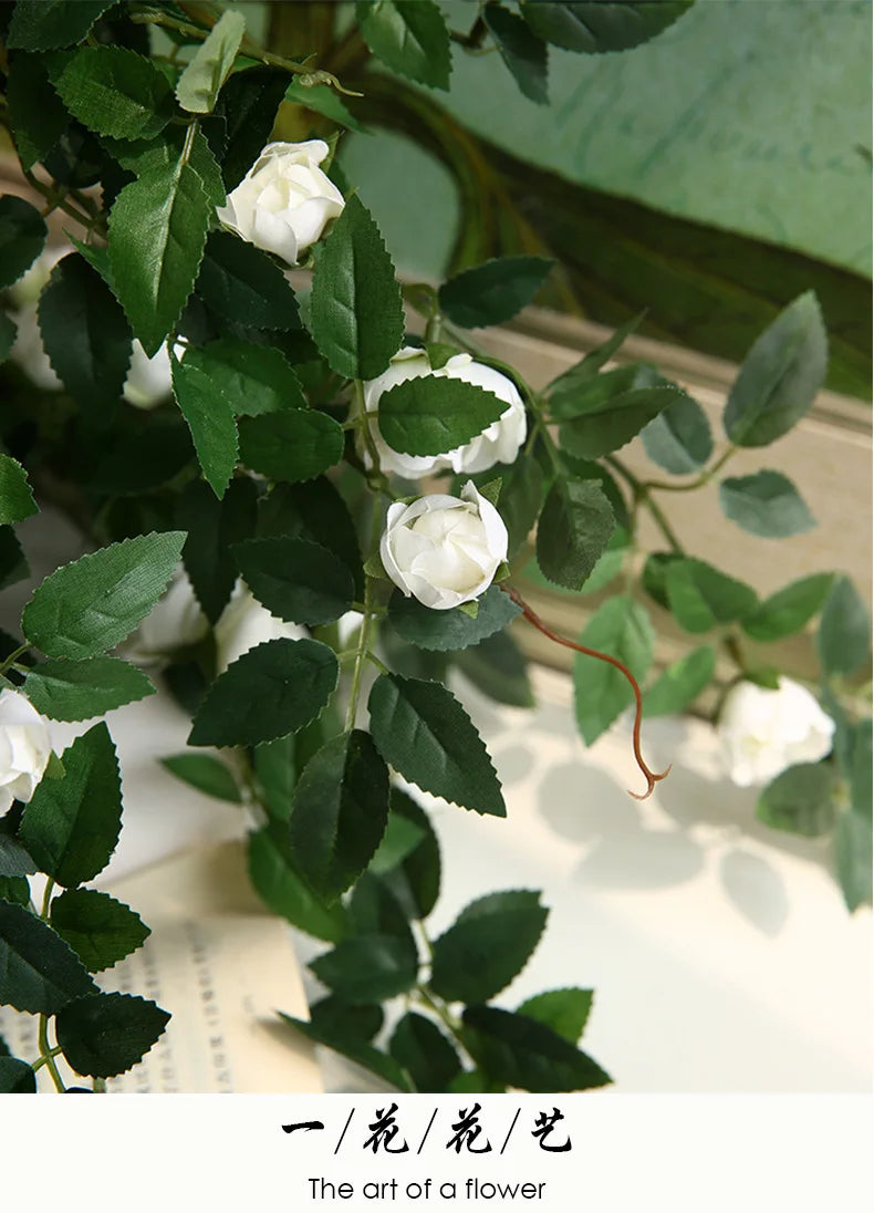 Rose Bud Vine Artificial Rose Flower