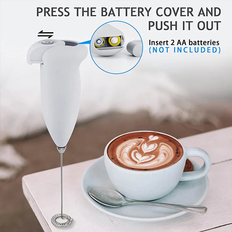 Mini Portable Milk Frothier Electric Coffee Foamier
