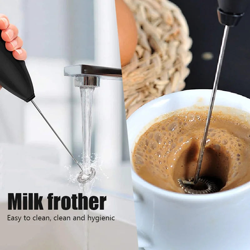 Mini Portable Milk Frothier Electric Coffee Foamier