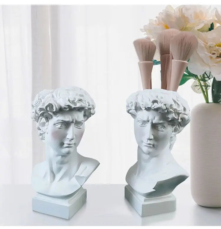 Nordic Portable Vase White Ceramic Flower Vase
