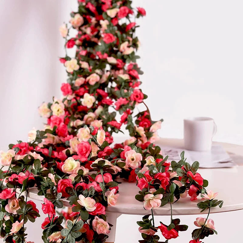 Rose Vine Flowers Garland Vine