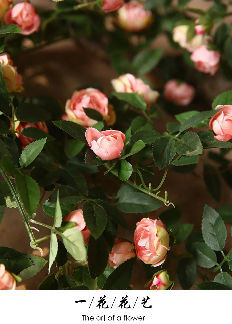 Rose Bud Vine Artificial Rose Flower