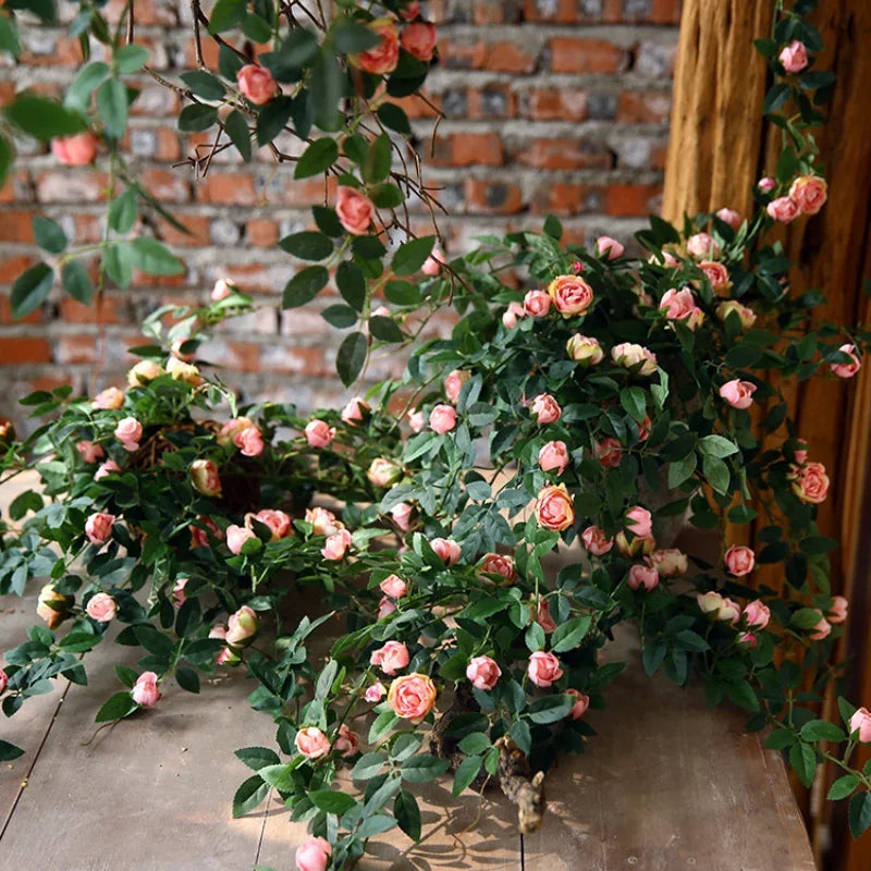 Rose Bud Vine Artificial Rose Flower