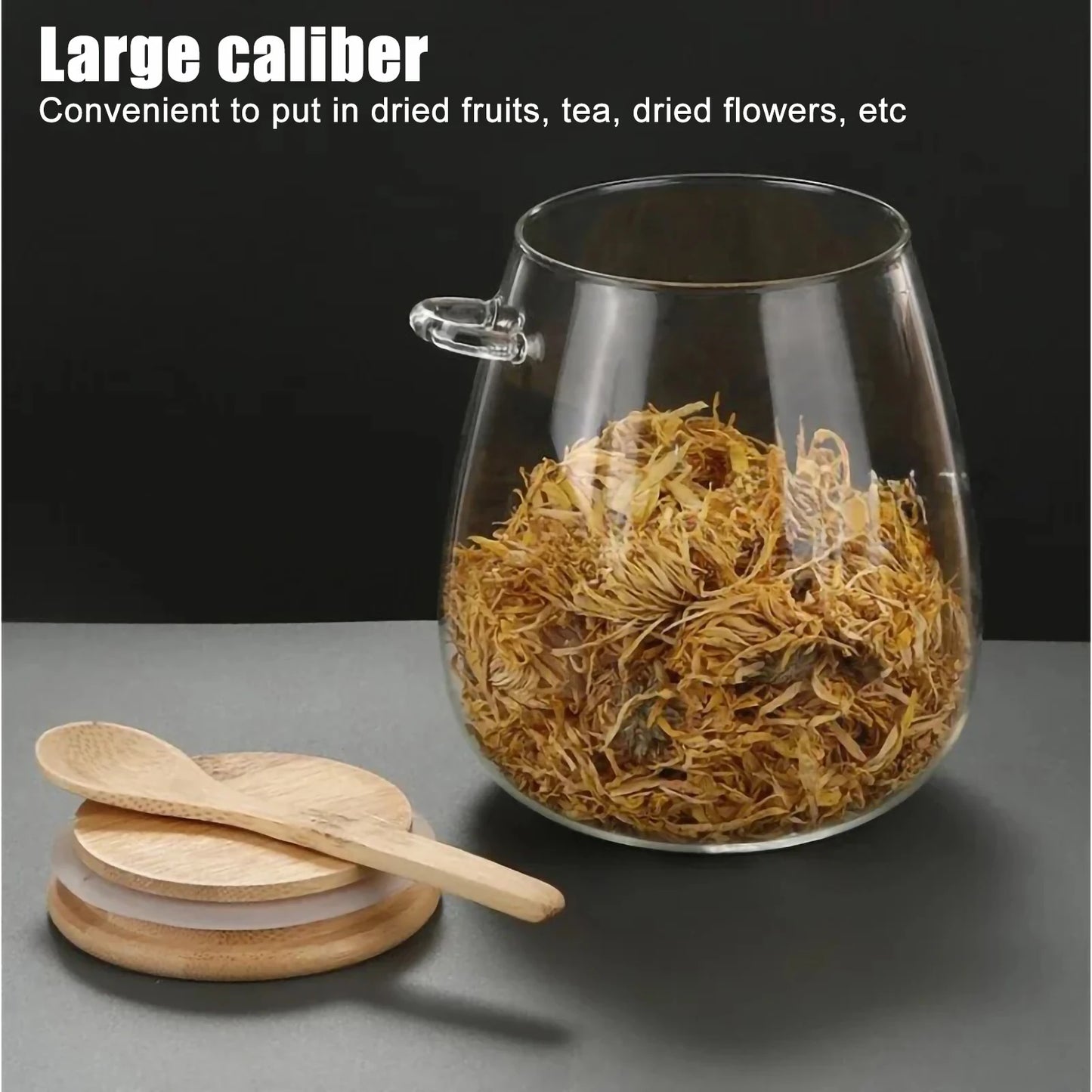 Hermetic Containers Jar with Sealed Lid Container Sugar