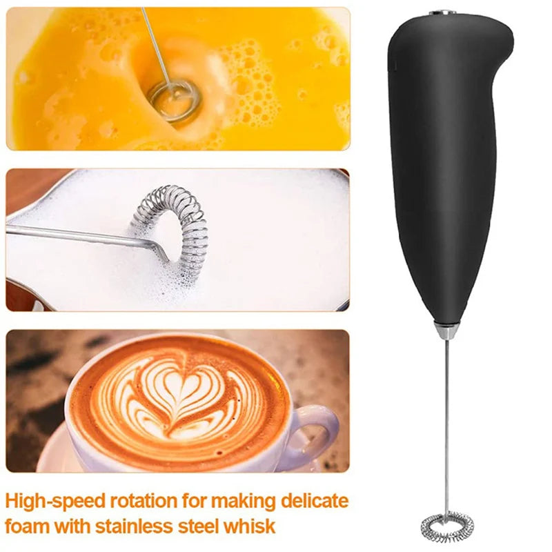 Mini Portable Milk Frothier Electric Coffee Foamier