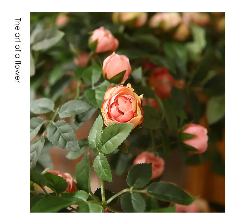 Rose Bud Vine Artificial Rose Flower