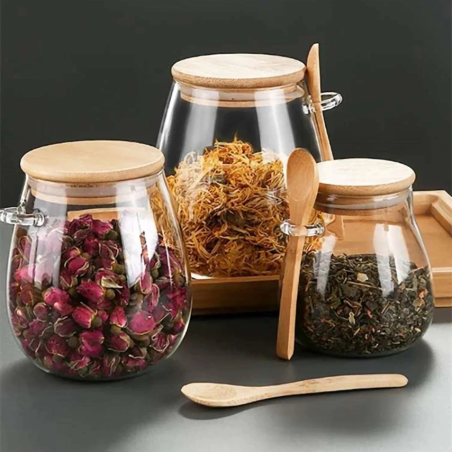 Hermetic Containers Jar with Sealed Lid Container Sugar