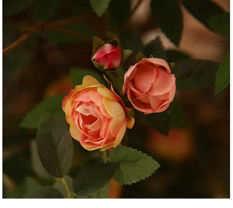 Rose Bud Vine Artificial Rose Flower