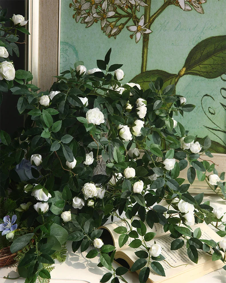 Rose Bud Vine Artificial Rose Flower