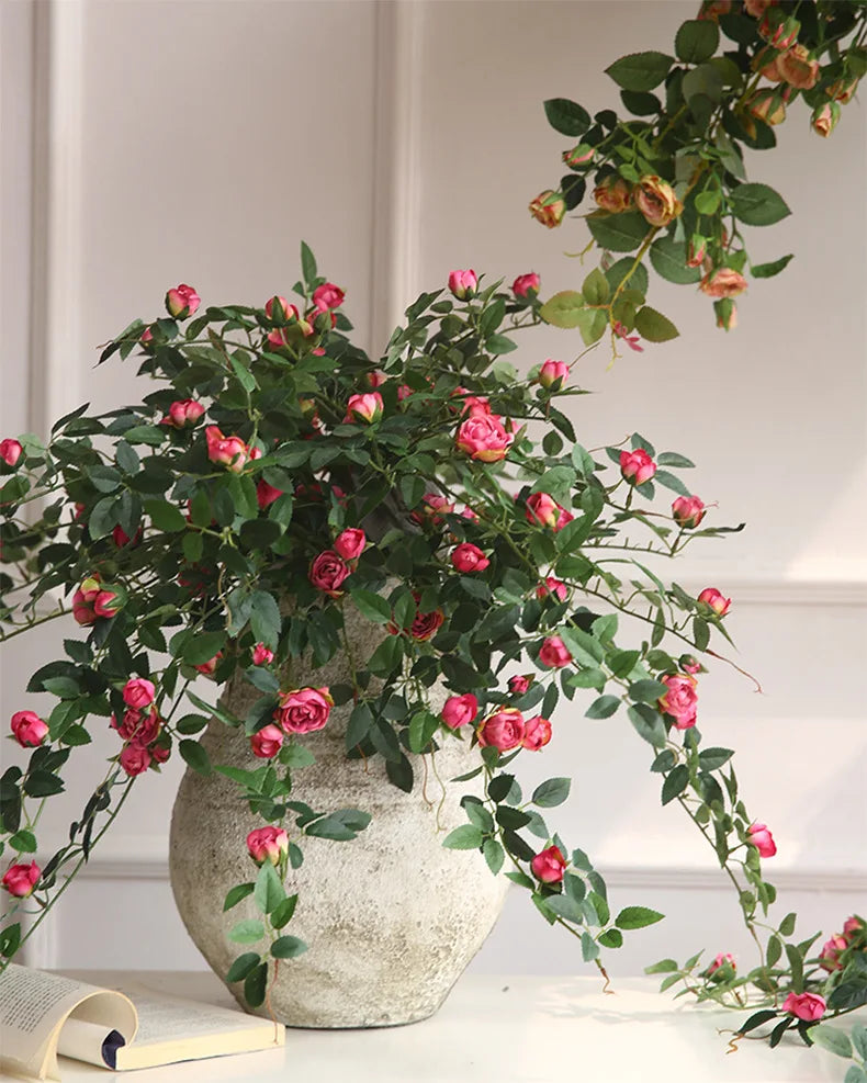 Rose Bud Vine Artificial Rose Flower
