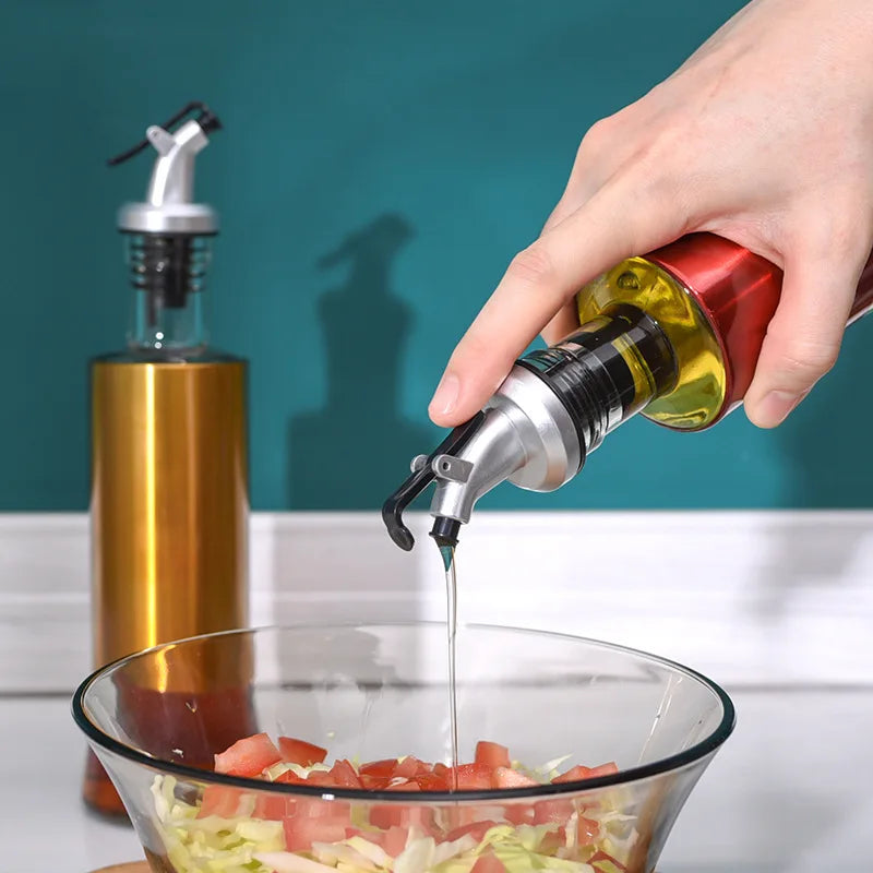 Stainless Steel Oil Bottle No-drip