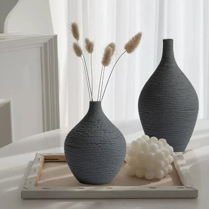 Simple Ceramic Vase Decoration for Home Nordic Luxury