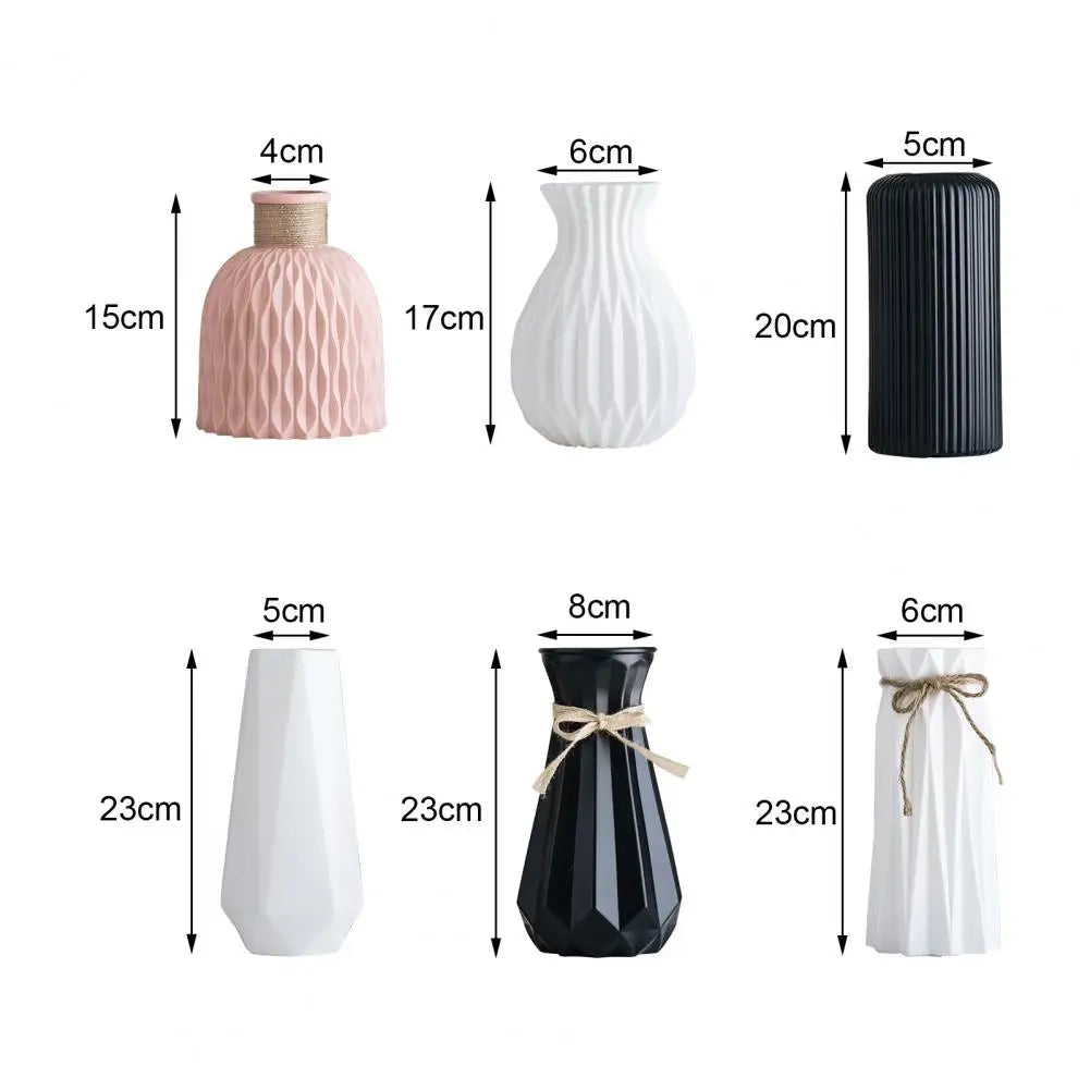 Practical Imitation Rattan Flower Vase