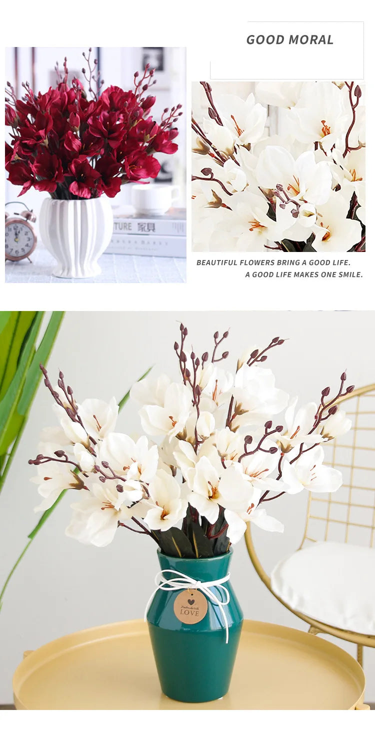 5 Forks Artificial Silk Flower Bouquet