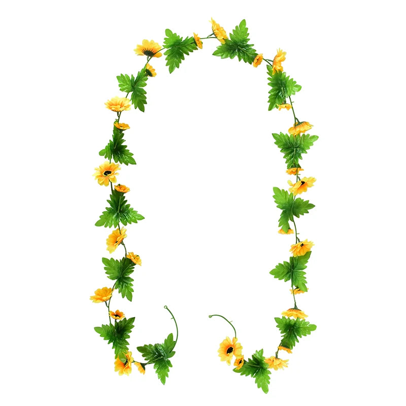 Sunflower Artificial Flowers Vine Silk