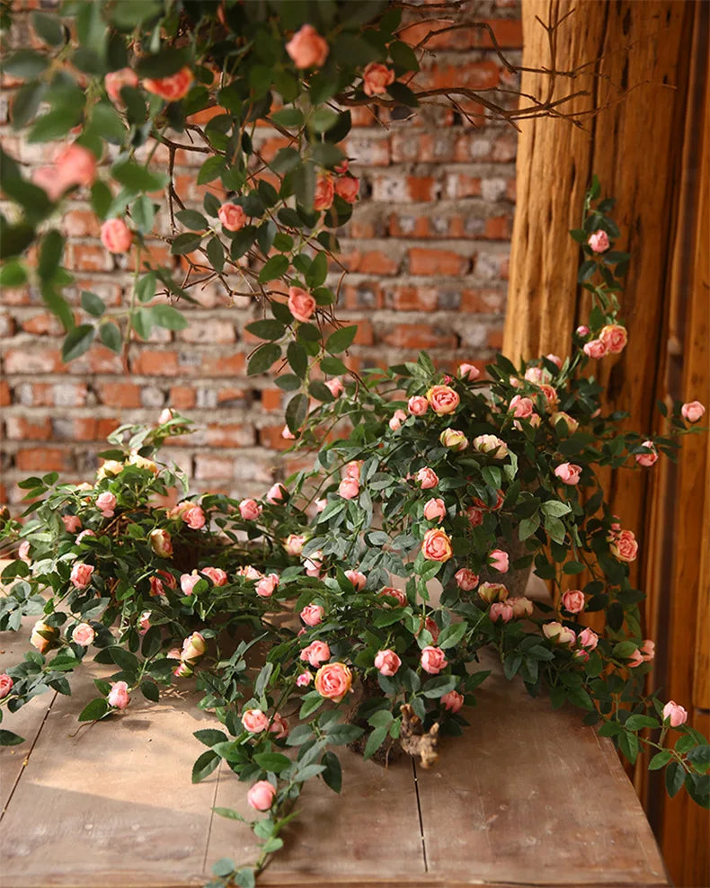 Rose Bud Vine Artificial Rose Flower
