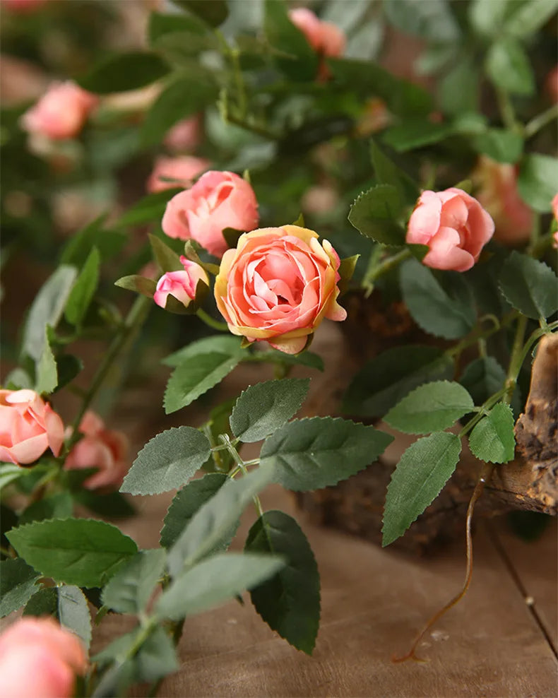Rose Bud Vine Artificial Rose Flower
