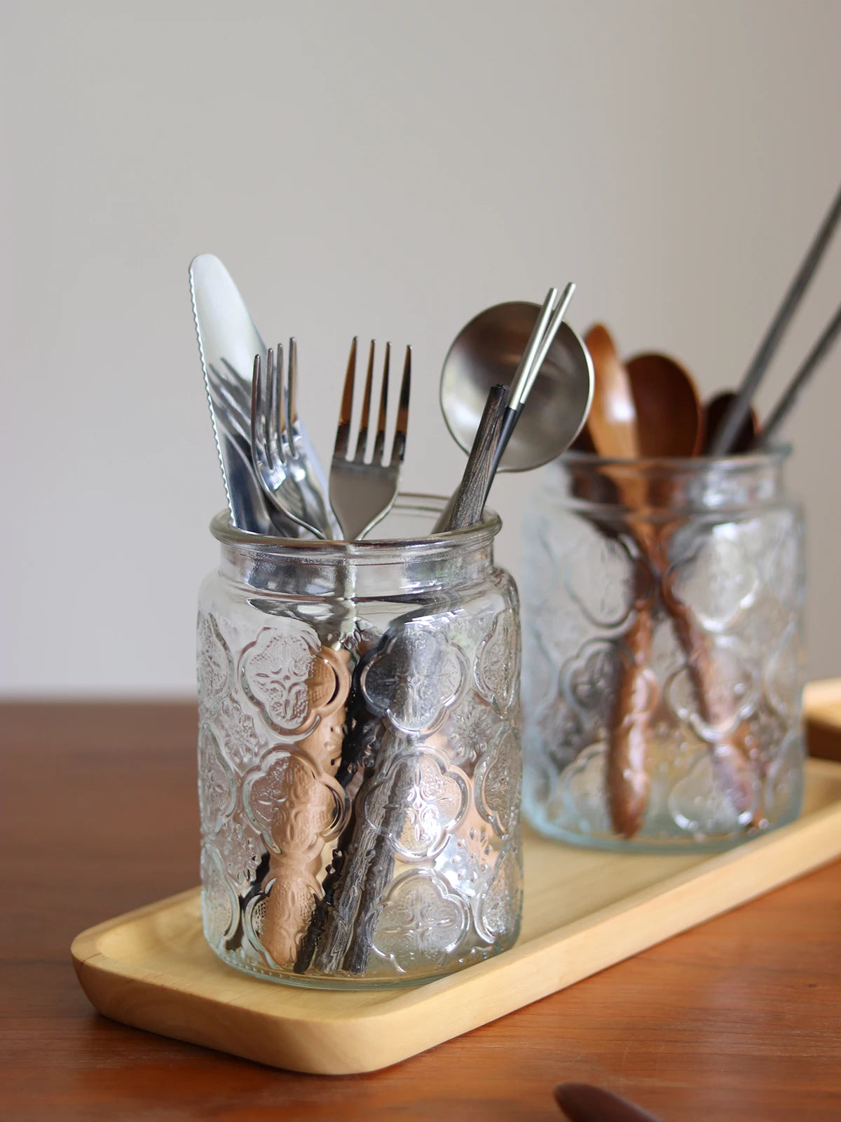 Glass Jar Nordic Style Storage Jars and Lids