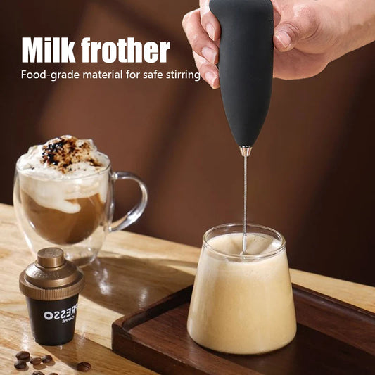 Mini Portable Milk Frothier Electric Coffee Foamier