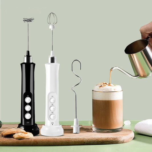 Electric Foamier Mixer Whisk Beater Stirrer 3-Speeds