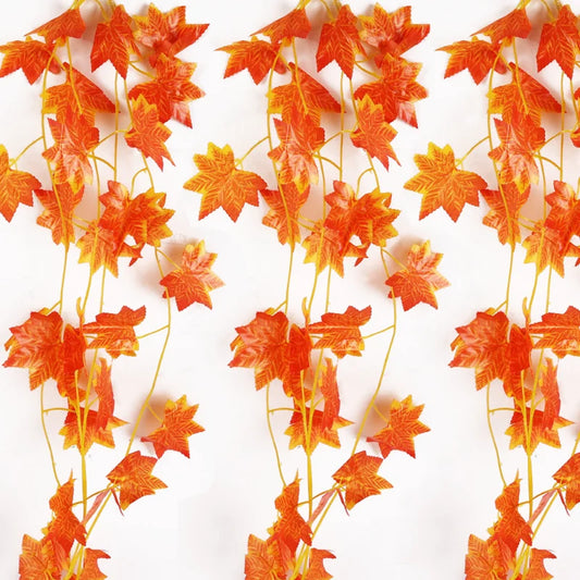 Maple Leaf String Autumn Leaves Garland